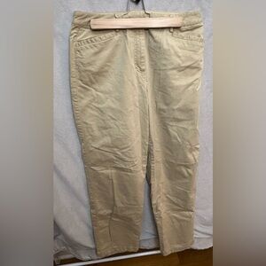 Women’s Vintage Talbots Khaki Cotton Chinos